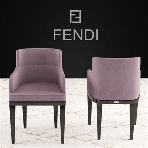 fendi dining|Fendi casa dining chairs.